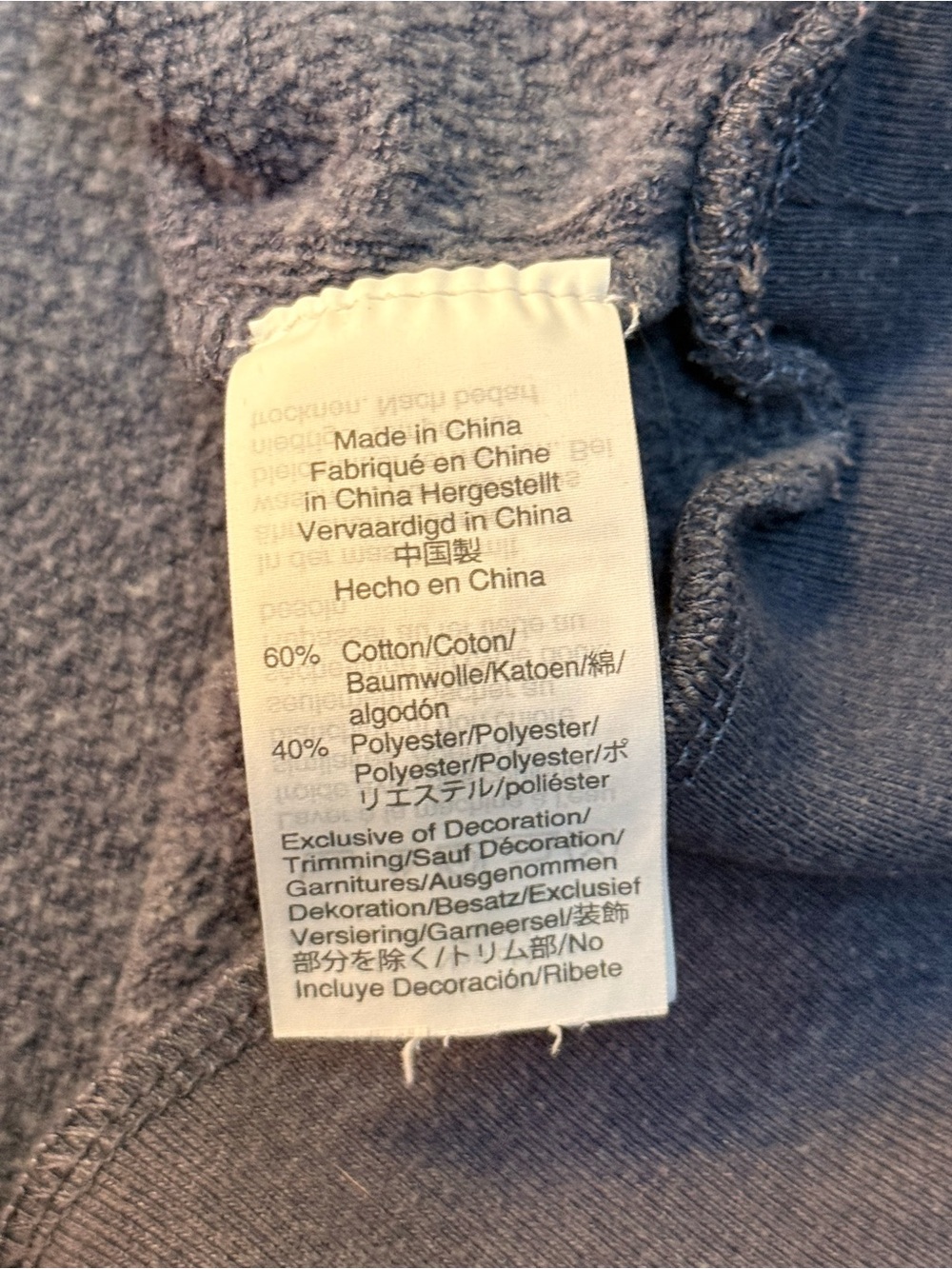 3/$25 Crewcuts Blue 'Whole Lot of' Heart Crewneck Sweatshirt Sz 14 - Picture 5 of 7